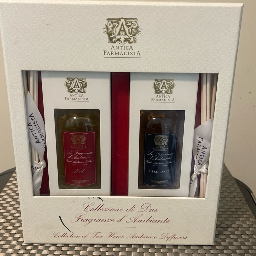 ANTICA FARMACISTA Collection of Two Home Ambience Diffusers